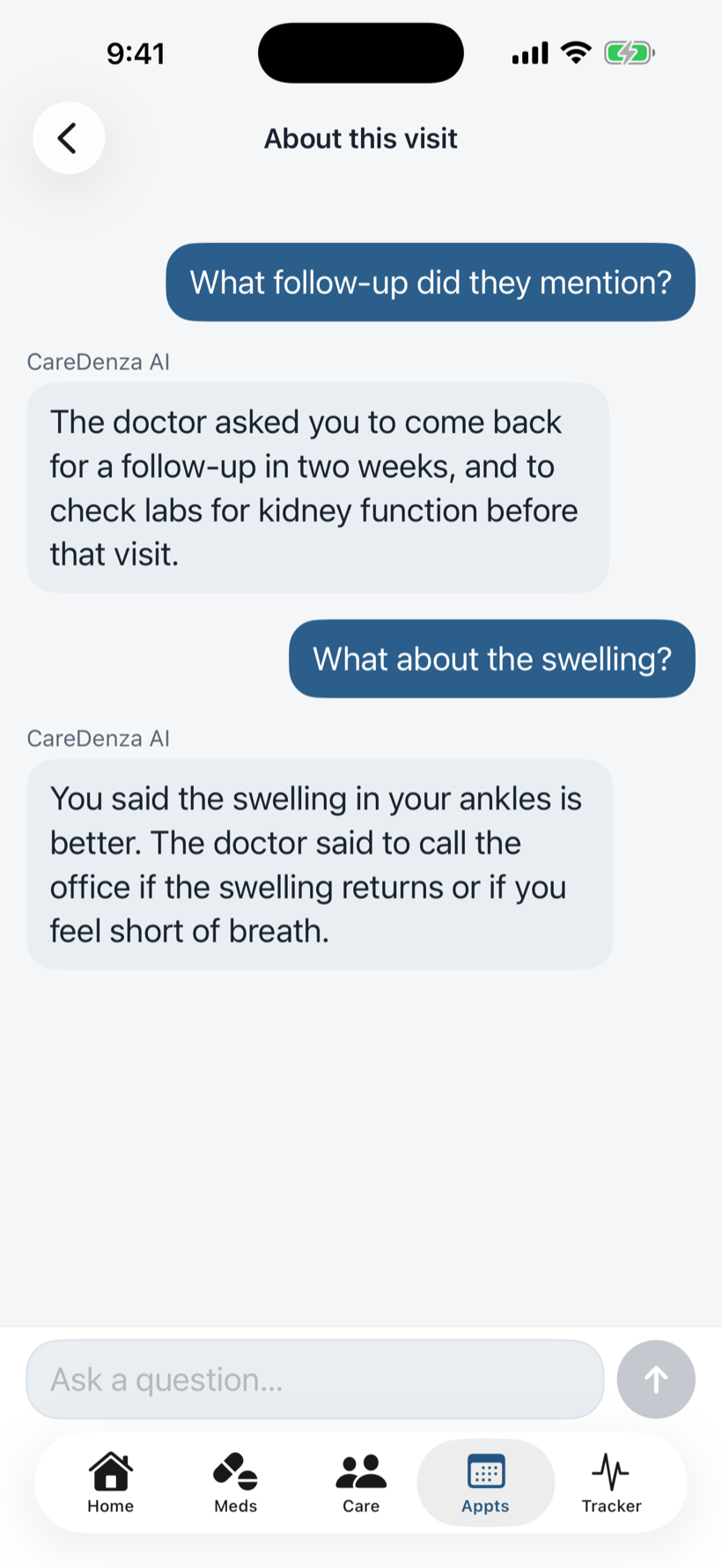 Ask questions